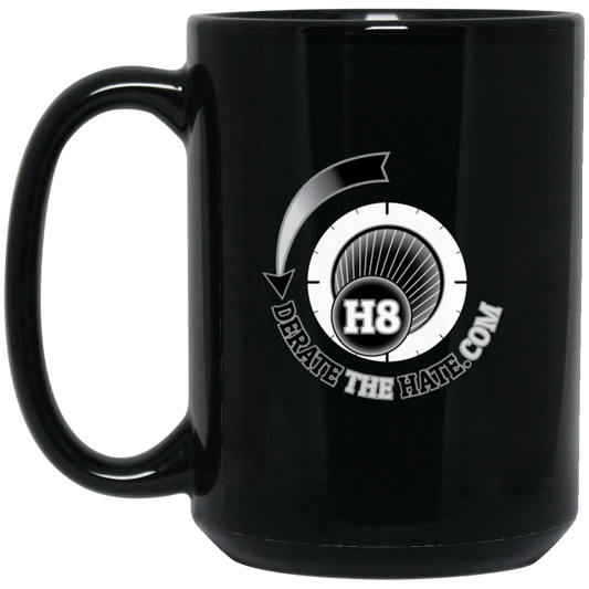 DTH 15oz Black Coffee Mug